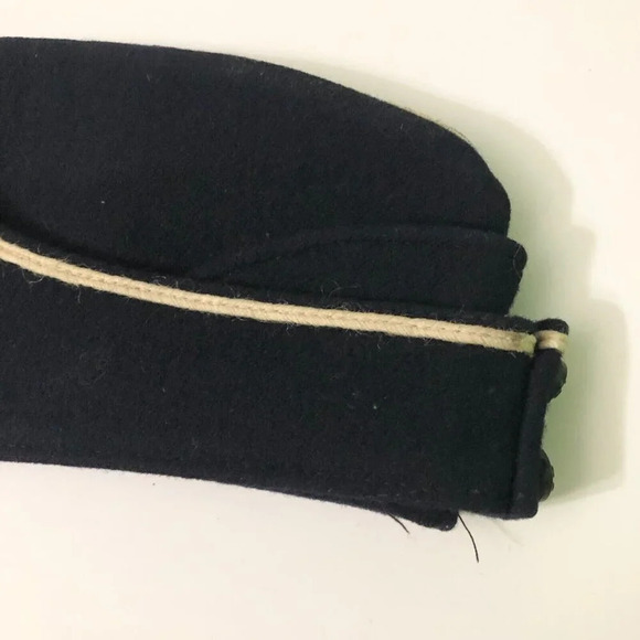 Vintage Boys Brigade Forage Cap Boys Scouts Sure Stedfast Brooch Pin - Picture 6 of 16